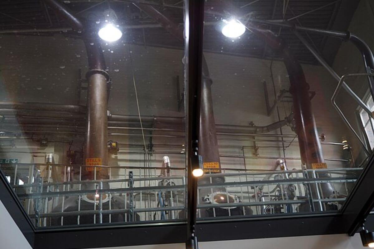 ビーフィーター蒸留所のスチル