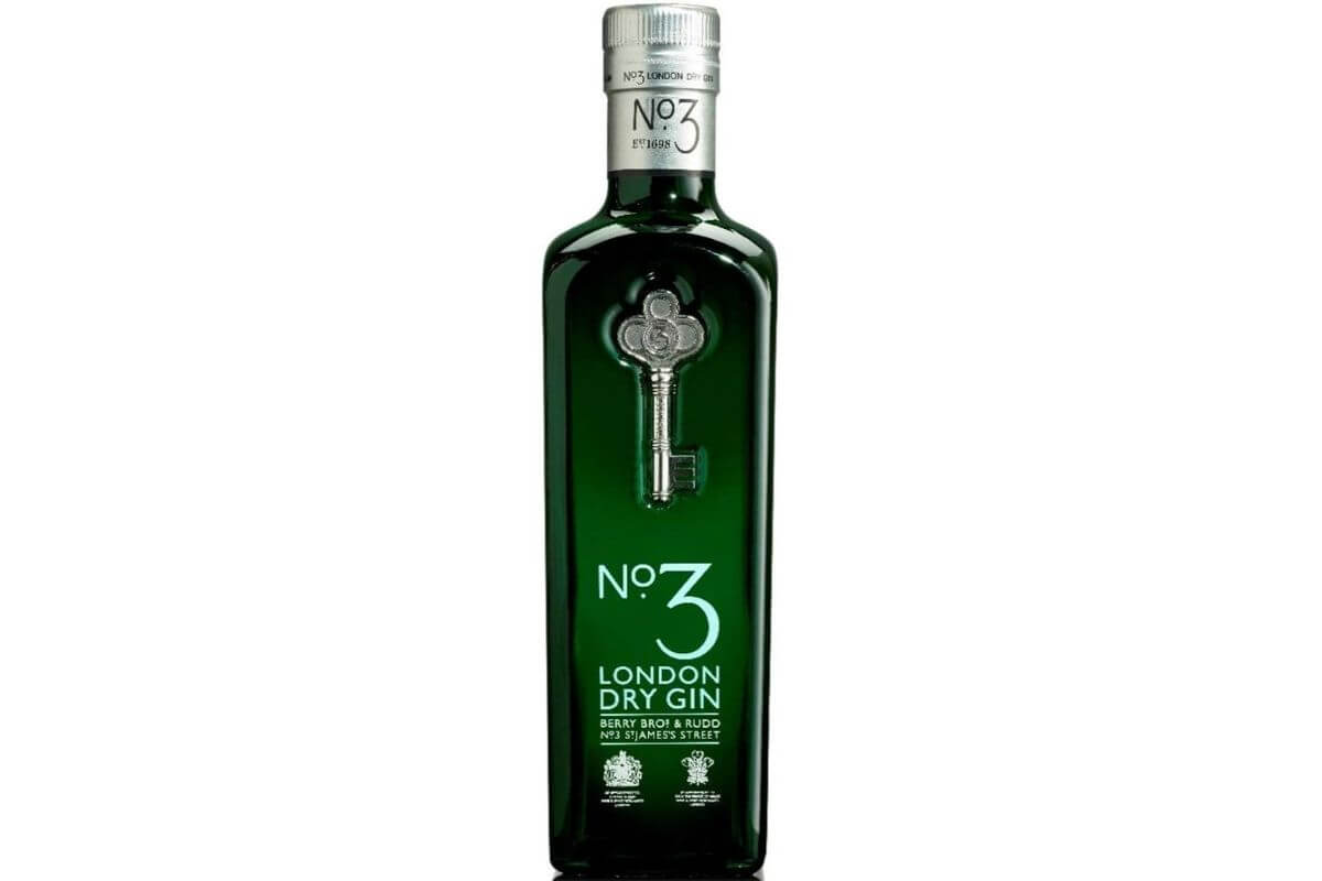 No.3ロンドンドライジンの旧ボトル
