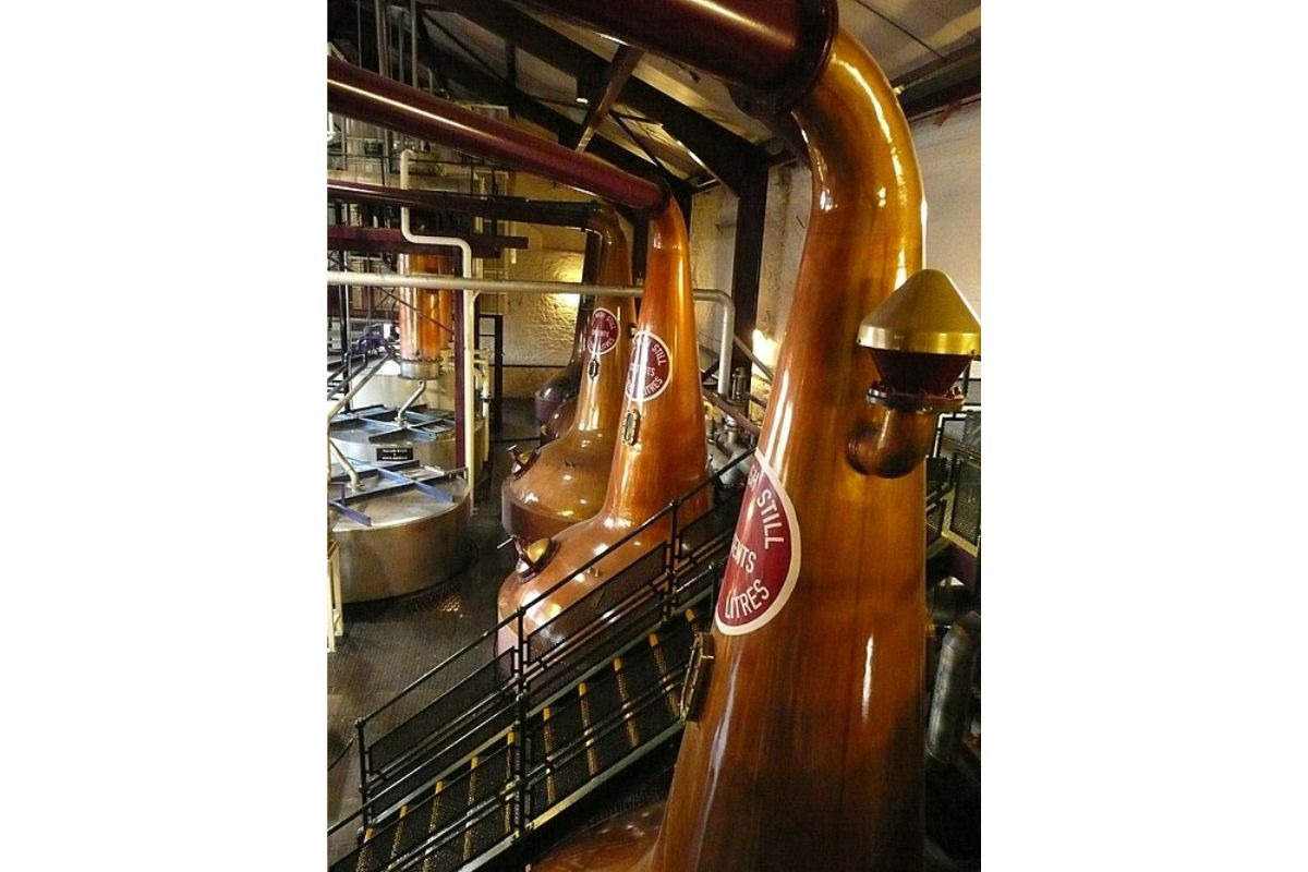 ブッシュミルズ蒸留所 ポットスチル