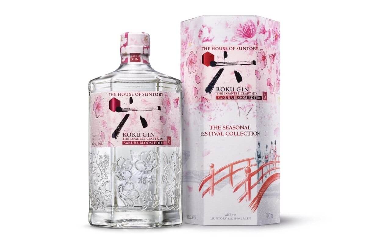 サントリージャパニーズクラフトジンROKU（六）SAKURA BLOOM EDITION