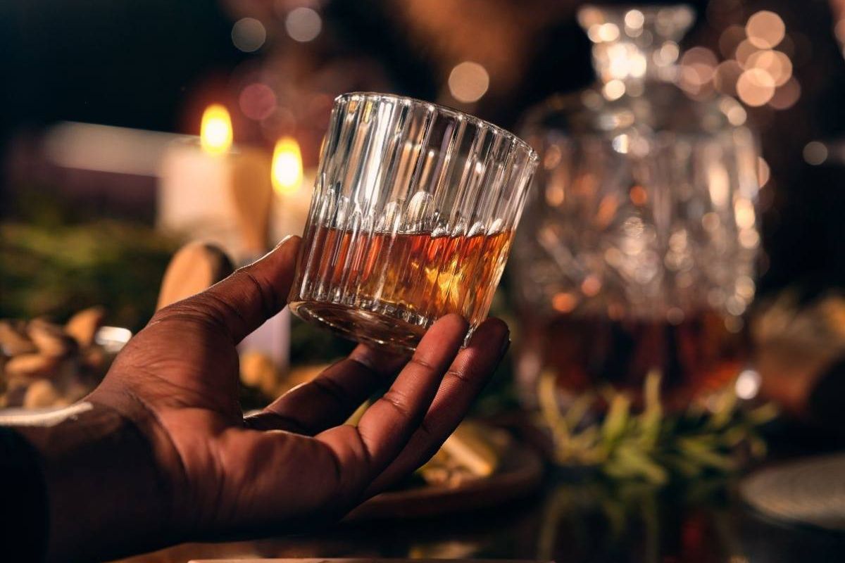 ウイスキーのロック