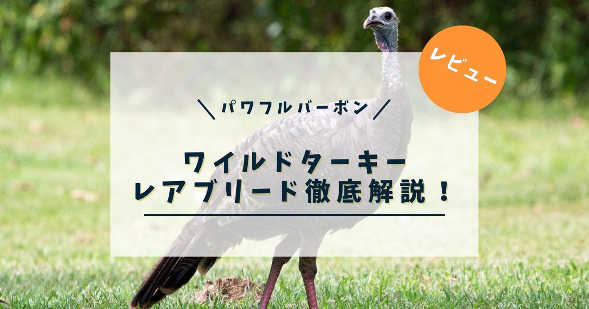 【レビュー】ワイルドターキーレアブリード
